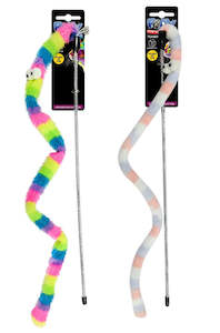 Pet Accessories: Cat Teaser Plush Tail 45cm