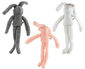 Pet Accessories: Pet Squeaky Fleece Rabbit