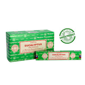 Candles And Incense: Satya Incense 15gm Eucalyptus