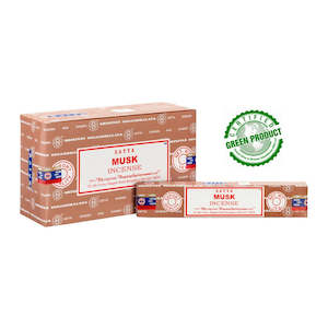 Candles And Incense: Satya Incense 15gm Musk