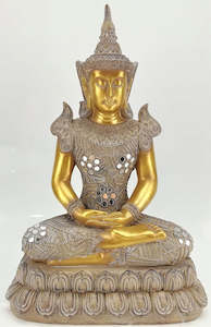 Fantasy: Meditating Buddha Gold
