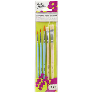 Art Supplies: Discovery Paint Brushes 5pc
