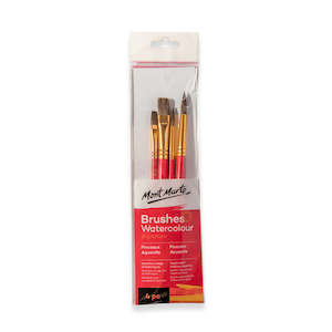 Art Supplies: Watercolour Paint Brushes 4pc