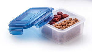 Storage: Ezy Lock 2 Compartment Container 800ml