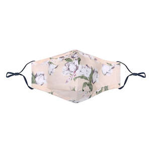 Face Masks: Reusable Face Mask Cream Floral