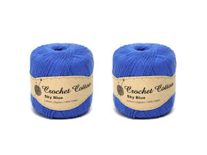 Crochet Cotton 50g 3.25mm Sky Blue