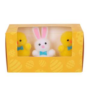 Easter: 3pk 6cm Bunny & Chick