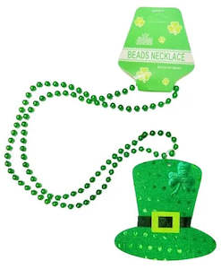 St Patricks: ST.PATRICK'S DAY NECKLACE SIZE:84CM 1PC