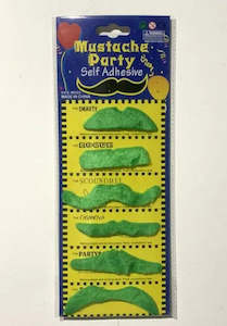 ST. PATRICK'S DAY MOUSTACHE 6pc