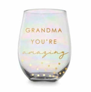 Mothers Day: Grandma Amazing Stemless Wine Glass