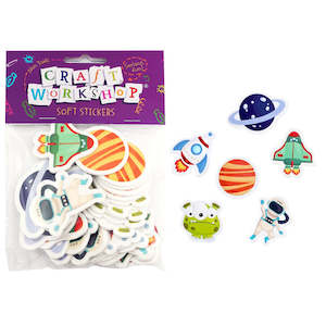 Craft Soft Sticker Outer Space 30pc