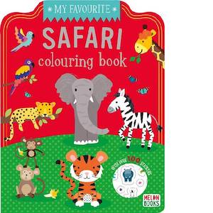 My Favourite Safari Colouring