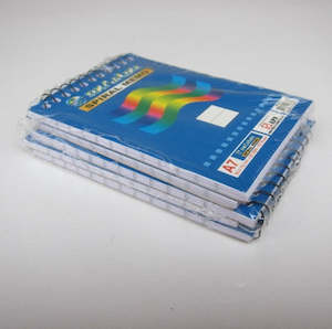 A7 SPIRAL NOTEBOOK 5pc