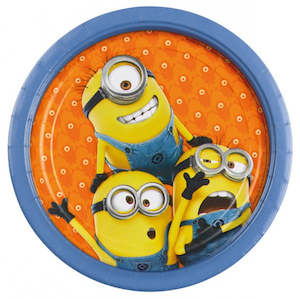 Minions Paper Plates 23cm 8pk