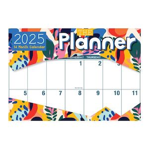 Diaries And Calendars: Calendar 2025 Planner