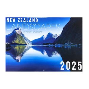 Diaries And Calendars: Calendar 2025 NZ Landscapes