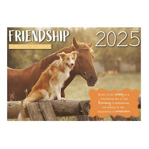 Diaries And Calendars: Calendar 2025 Friendship