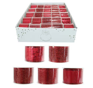 Ribbon 50mm X 2.7m Red