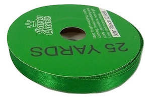 Satin Ribbon 1.0cm 22.86m GREEN