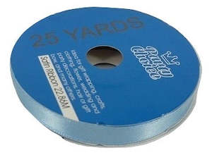 Ribbon: Satin Ribbon 1.0cm 22.86m  LIGHT BLUE