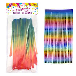 Foil Curtain Rainbow 1mW x 2mH