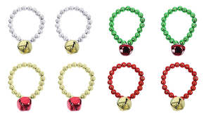 STRETCHY BELL BRACELET 2pk Asst