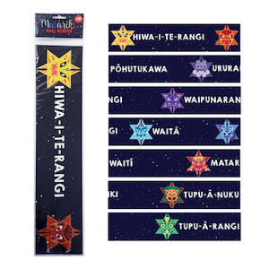 Wall Border Matariki 7shts
