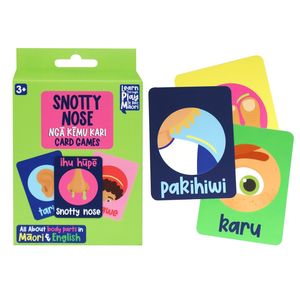 Snotty Nose Card Game Te Reo 43+1 Cards