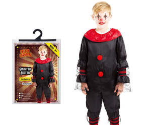 Costume Sinister Jester Kids