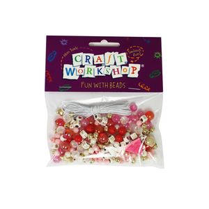 Jewellery: Craft Beads DIY Bracelet Set 186pc