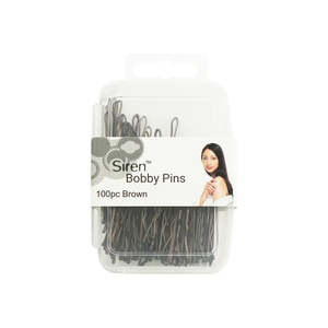 Hair Accessories: Hair Bobby Pins Brown 5cm 100pc