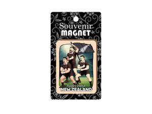 Magnet Wood 6*8cm NZ Rugby Haka