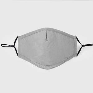 Reusable Cotton Face Mask Grey