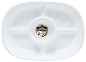 Kitchenware: PARTY PLATTER REUSABLE 5 SECTION