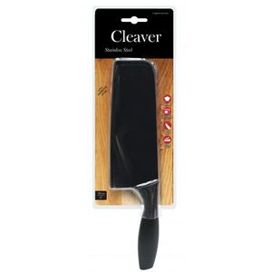 Kitchenware: Cleaver with Cover Stainless Steel 30cm