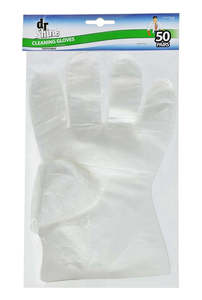 Cleaning: Disposable Cleaning Gloves 50 Pairs