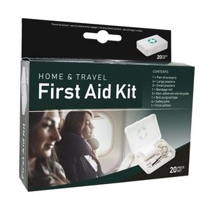 First Aid Kit Case 20 Piece Set