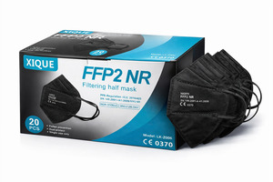 FFP2 NR Face Mask 20pc Box Black