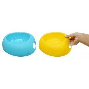 Pet Bowl with Holder 500mL 2 Asst Cols