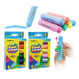Paint Stick Pen  6 Pack 2 Assorted