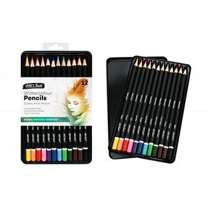 Art Supplies: Artist Touch  Watercolour Pencils 12 Pack