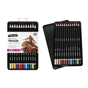 Art Supplies: Artist Touch Metallic Pencils 12 Pack