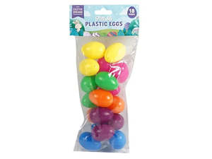 Easter: Easter Neon Fillable Eggs 18pk