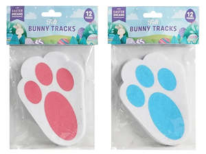 Easter: Easter Felt Bunny Tracks 12pc