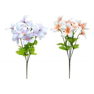 Artificial Plants: Plumeria Bunch 6 Head 37cm 2 Assorted