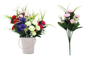 Flower Carnation Bunch 7-Head