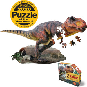 Puzzles: MaDD CaPP I am T-Rex Puzzle 100pc