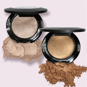 Bronzer & Highlighter Duo