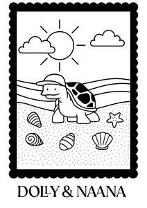D&N Turtle Colouring Adventure
