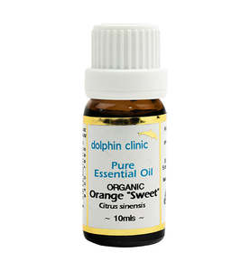 Orange Certified Organic Essential Oil 10ml